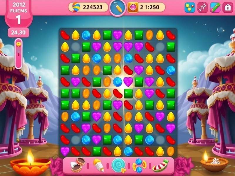 Candy Magic Delight Indian festival event showcasing Diwali themed candies and backgrounds